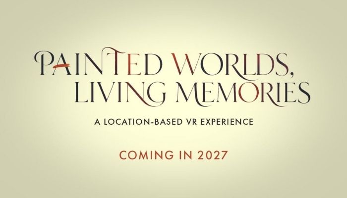 Text of Project title "Painted Worlds, Living Memories"