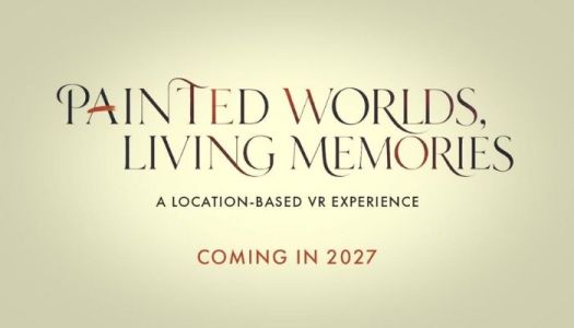 Text of Project title "Painted Worlds, Living Memories"
